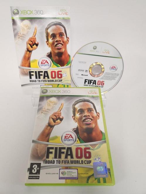 FIFA 06 Road to FIFA World Cup Xbox 360, Games en Spelcomputers, Games | Xbox 360, Zo goed als nieuw, Ophalen of Verzenden