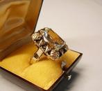 Bague - 14 carats Argent, Or jaune - 10.00ct. tw., Handtassen en Accessoires, Ringen, Nieuw