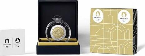 Frankreich 2 Euro 2024 Olympiade Paris Pp Fackel reverse..., Postzegels en Munten, Munten | Europa | Euromunten, België, Verzenden