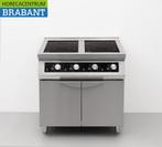 HCB RVS Inductie fornuis kookplaat 4 pitten 17 kW 400V 80 cm, Ophalen of Verzenden, Nieuw in verpakking