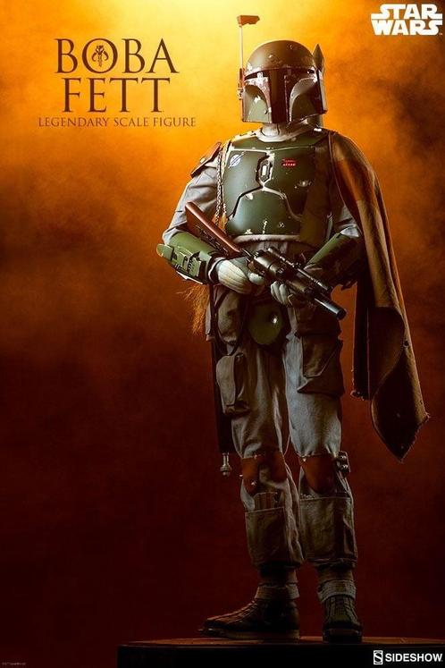 Star Wars Legendary Scale Statue 1/2 Boba Fett 104 cm, Verzamelen, Star Wars, Ophalen of Verzenden