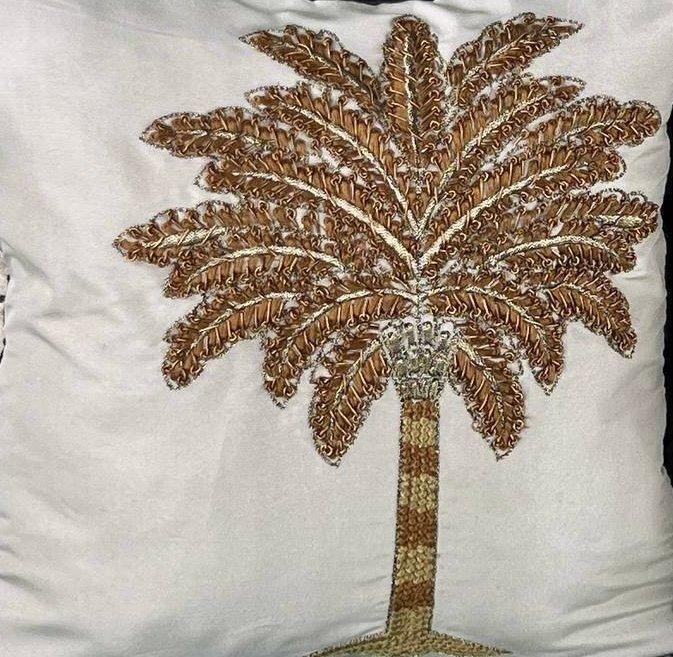 Fadini Borghi Nieuwe set van twee - Kussen, Antiquités & Art, Tapis & Textile