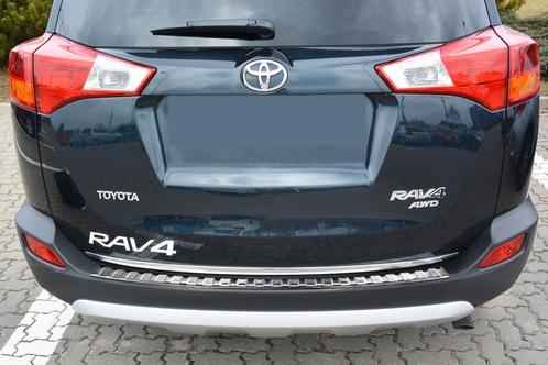 Achterbumperbeschermer | Toyota | RAV4 13-16 5d suv. | RVS r, Auto diversen, Auto-accessoires, Nieuw, Verzenden