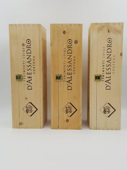 1999 Tenimenti d Alessandro, Bosco - Toscane - 3 Magnums, Verzamelen, Wijnen