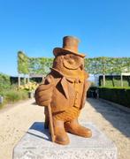 Beeldje - Large wise owl - IJzer