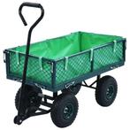 vidaXL Tuinwagen 250 kg groen, Verzenden, Nieuw