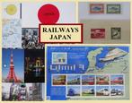 Treinen - Japan 1942/2022 - Unieke collectie, Postzegels en Munten, Gestempeld