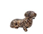 Figurine - Teckel dog - Bronze