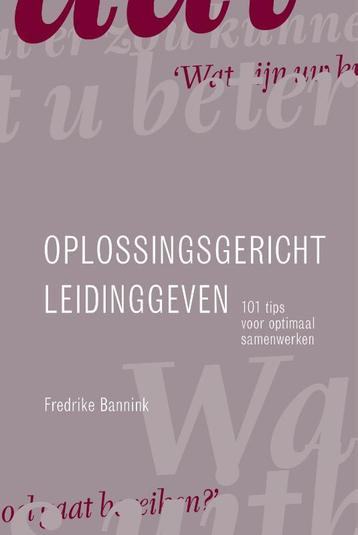 Oplossingsgericht leidinggeven 9789026522321, Verzenden, Fredrike Bannink