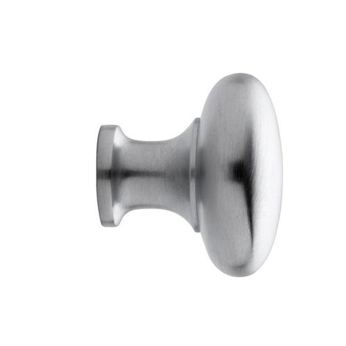 Meubelknop 38 mm in mat geborsteld nikkel, Doe-het-zelf en Bouw, Hang- en Sluitwerk, Overige typen, Nieuw, Koper of Messing, Ophalen of Verzenden