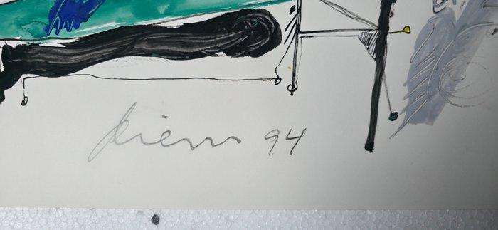 Peter Diem (1945) - Zonder titel, Antiek en Kunst, Kunst | Schilderijen | Modern