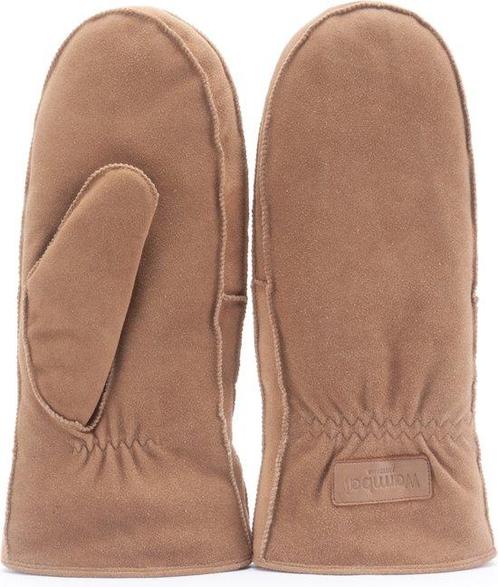 Warmbat Dames Wanten Goat Suéde - Cognac - Maat M (Sjaals), Kleding | Dames, Mutsen, Sjaals en Handschoenen, Nieuw, Verzenden