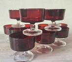 Luminarc verrerie D’Arques - Champagneglas - Cavalier Ruby -, Antiek en Kunst