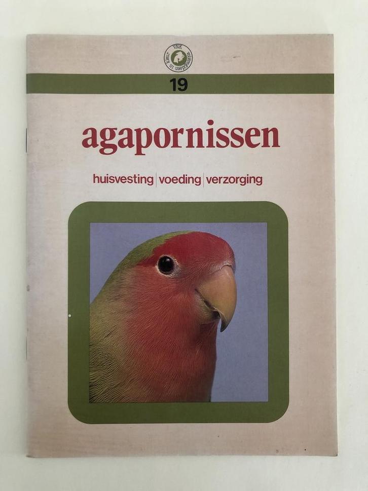 19 agapornissen V.n.k. gids 9789072313089, Boeken, Overige Boeken, Gelezen, Verzenden