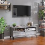 vidaXL Tv-meubel 100x34,5x44,5 cm bewerkt hout grijs sonoma, Verzenden, Nieuw