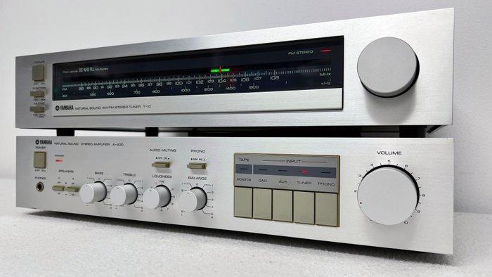 Yamaha - A-400 Solid state integrated amplifier, T-10 Tuner, Audio, Tv en Foto, Radio's