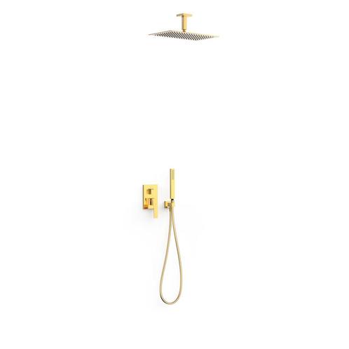 Regendoucheset Inbouw Tres Slim Exclusive Met Plafondarm en, Doe-het-zelf en Bouw, Sanitair, Kraan, Nieuw, Ophalen of Verzenden