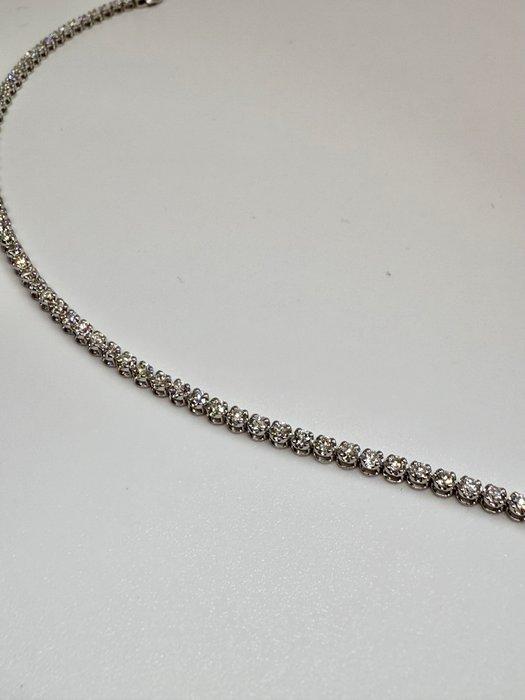 Zonder Minimumprijs - Armband - 14 karaat Witgoud - 2.02ct., Handtassen en Accessoires, Armbanden