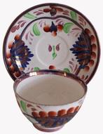 Petrus Regout - Tasse et soucoupe (11) - Porcelaine - Tasses, Antiek en Kunst