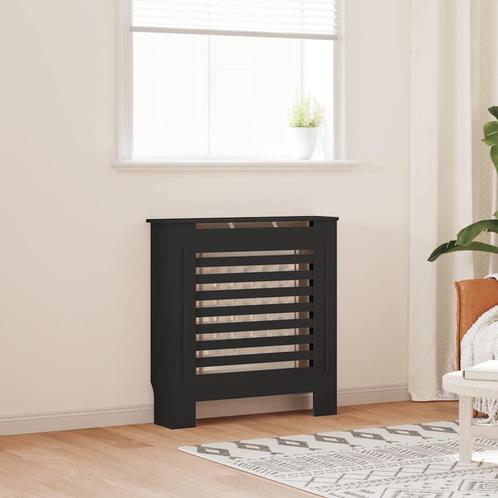 vidaXL Radiatorombouw 78 cm MDF zwart, Doe-het-zelf en Bouw, Verwarming en Radiatoren, Nieuw, Verzenden