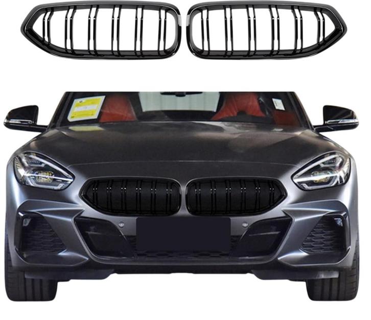 Grillen set | Nieren | BMW Z4 | G29 2019-2022 | Glanzend zwa, Autos : Pièces & Accessoires, Carrosserie & Tôlerie, Envoi
