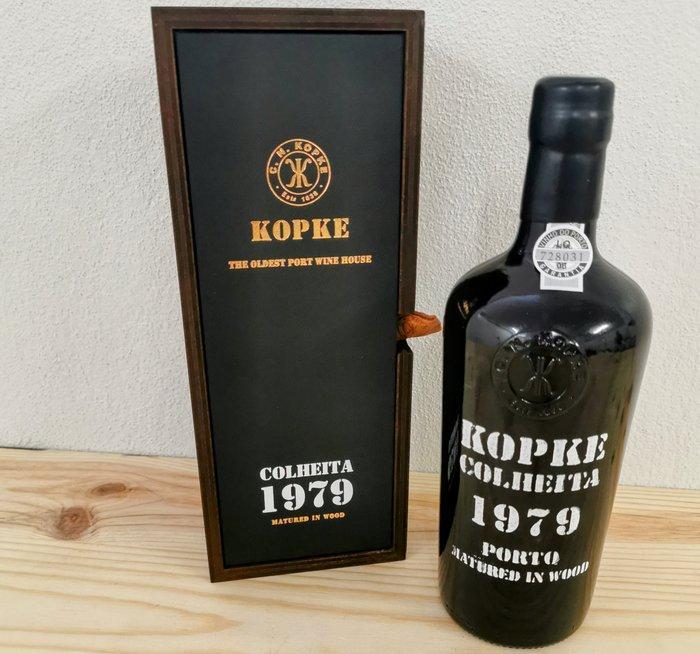 1979 Kopke - Colheita Port - Gebotteld in 2023 - Porto - 1, Verzamelen, Wijnen