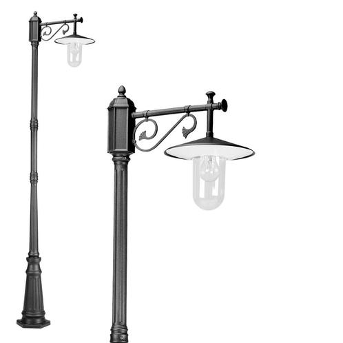 Tuinverlichting klassiek Louvre lantaarn 1-lichts, Tuin en Terras, Buitenverlichting, Verzenden
