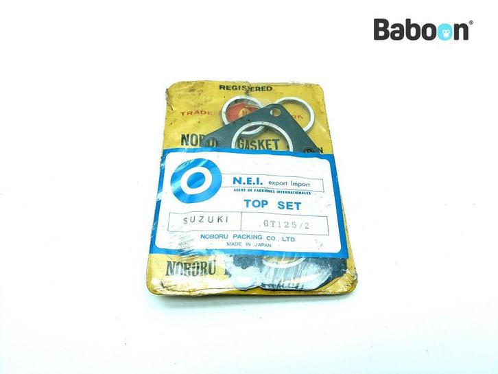 Pakking Suzuki GT 125 1974-1977 Top Set, Motoren, Onderdelen | Suzuki, Gebruikt, Verzenden