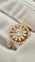 Bague - 18 carats Or rose - 1.65ct. tw. Diamant (Naturelle)