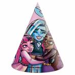 Monster High Feesthoedjes 6st, Hobby en Vrije tijd, Nieuw, Verzenden