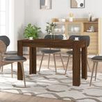 vidaXL Table à dîner Chêne marron 120x60x76 cm bois, Maison & Meubles, Neuf, Verzenden