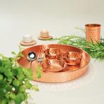 Puur koperen Thali eetgerei set, Ophalen of Verzenden, Nieuw