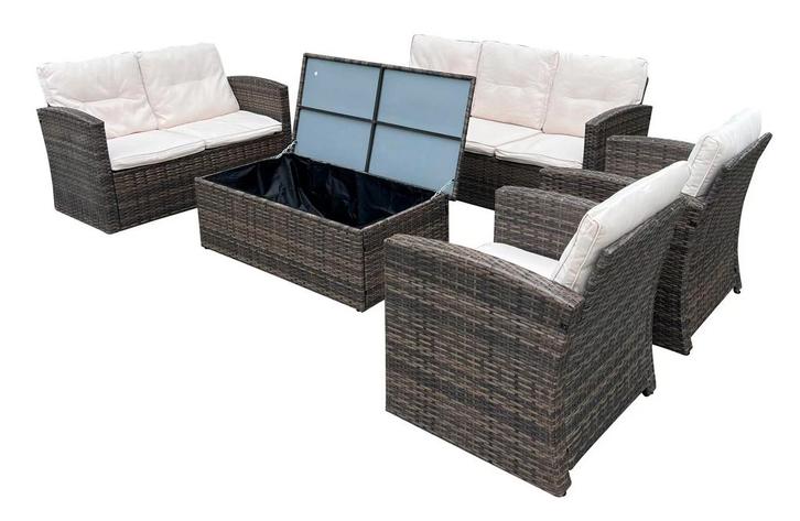 MaxxGarden Loungeset 7 pers (Loungesets, Tuinmeubelen, Tuin), Tuin en Terras, Tuinsets en Loungesets, Nieuw, Ophalen of Verzenden