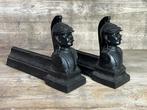 Vuurbok (2) - militair - Gietijzer - set vuurbokken