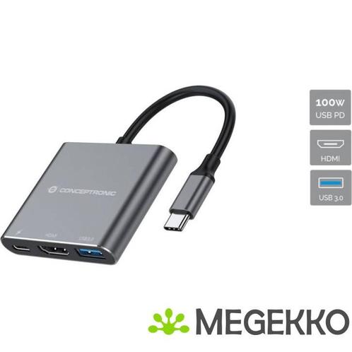 Conceptronic DONN18G notebook dock & poortreplicator Bedraad, Computers en Software, Overige Computers en Software, Nieuw, Verzenden