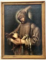 Italiaanse school (XVII) - San Francesco dAssisi in, Antiek en Kunst