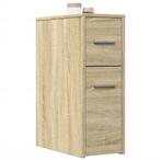 vidaXL Armoire de salle de bain étroite avec roulettes, Verzenden, Neuf