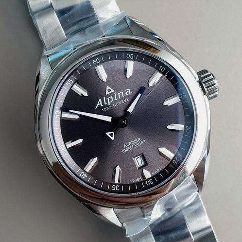 Alpina - Alpiner Quartz - AL-240GS4E6B - Homme - 2020 et, Handtassen en Accessoires, Horloges | Heren