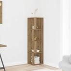 vidaXL Hoekkast 33x33x132 cm bewerkt hout artisanaal, Huis en Inrichting, Verzenden, Nieuw