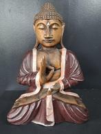 Boeddha handgeschilderd - Statue - Indonésie (Sans Prix de
