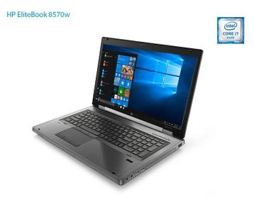 HP EliteBook 8560w Mobile Workstation met 32 GB en 600GB SSD
