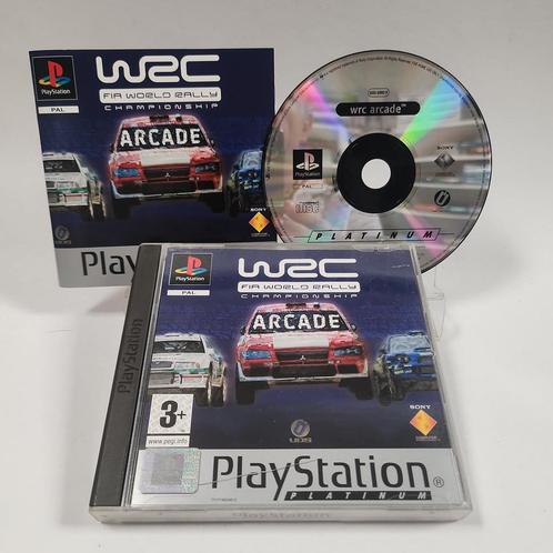 WRC Arcade Platinum Edition Playstation 1, Games en Spelcomputers, Games | Sony PlayStation 1, Zo goed als nieuw, Ophalen of Verzenden