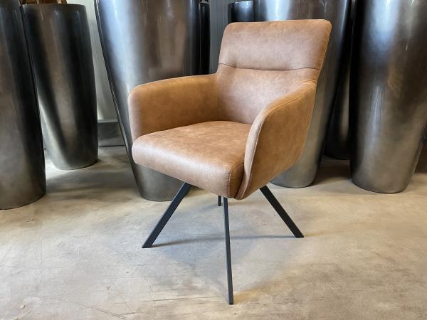 Veiling - Eetkamerstoel Manur (set van 6) Microvezel stof -, Huis en Inrichting, Stoelen, Nieuw