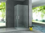 Douchecabine 90x90 met draaideur - chroom, Ophalen, Douche