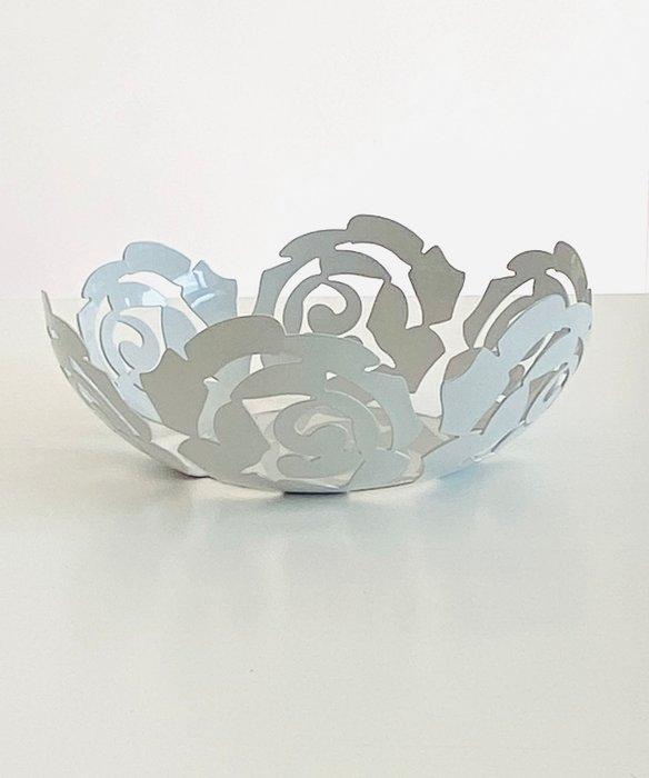 Alessi - LPWK - E. SILVESTRIS - Fruitschaal - Staal, Hars -, Antiek en Kunst, Antiek | Meubels | Stoelen en Sofa's