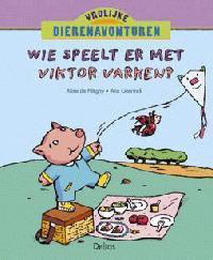 Wie speelt er met Viktor varken? / Vrolijke dierenverhalen /, Boeken, Kinderboeken | Baby's en Peuters, Zo goed als nieuw, Verzenden
