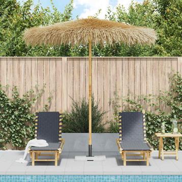 vidaXL Parasol van bamboe met dak van bananenbladeren 270 cm, Verzenden