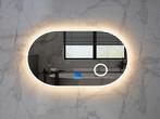 Veiling - Ovaal LED spiegel 100/120/160cm, Huis en Inrichting, Woonaccessoires | Spiegels, Nieuw