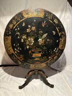 A japanned tilt-top - Middentafel - Hout, Antiek en Kunst