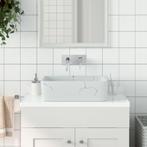 vidaXL Opzetwasbak rechthoekig 46x35,5x13 cm keramiek wit, Doe-het-zelf en Bouw, Verzenden, Nieuw